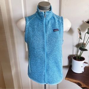 Patagonia Better Sweater Vest in Blue Size Medium